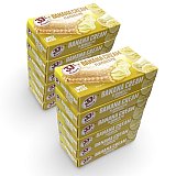 JJ's Bakery Banana Cream Glazed Snack Pies 4oz (Pack of 12)