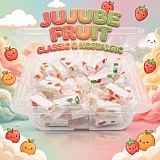 Jujube Nougats | Soft & Chewy Nostalgic Candy | Cotton Candy, Fruit & Orange Cream Pop | 1 lb View 5