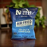 Kettle Brand Air Fried Kettle Cooked Salt & Vinegar Chips, 1 oz, 8 Pack View 4