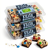 Killer Brownie Bites Value Pack | 8 Count | Kitchen Sink | Pack of 3 (24 Total Brownie Bites)