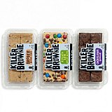 Killer Brownie Bites Variety Pack | 8 Count | Brookie Brownie, Chocolatier, Kitchen Sink | Pack of 3 (24 Total Brownie Bites) View 2