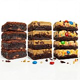 Killer Brownie Bites Variety Pack | 8 Count | Brookie Brownie, Chocolatier, Kitchen Sink | Pack of 3 (24 Total Brownie Bites) View 5