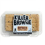 Killer Brownie Brookie Brownie Bites, 9 oz Tray (8 Count) – Chocolate Chip Cookie & Brownie with Caramel, Gourmet Fudgy Dessert Bars