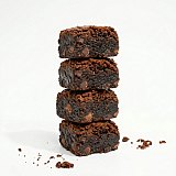 Killer Brownie Chocolatier Brownie Bites, 9oz Tray (8 Bites) - Rich Chocolate Chip, Fudgy Gourmet Brownies View 3