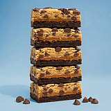 Killer Brownie Cookie Dough Brownie Bars, 12 oz Tray (5 Count) - Cookie Dough & Caramel Dessert Bars View 7