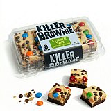 Killer Brownie Kitchen Sink Brownie Bites, 9 oz Tray (8 Bites) -  Blondie & Brownie with Caramel, Chocolate Chips, M&M’s & Sprinkles View 2