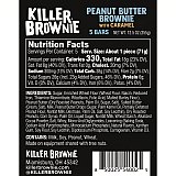 Killer Brownie Peanut Butter Brownie Bars, 12 oz Tray (5 Count) - Peanut Butter & Caramel Dessert Bars View 7