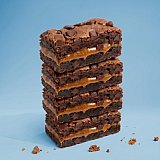 Killer Brownie Triple Chocolate Brownie Bars, 12 oz Tray (5 Count) - Chocolate Chip Brownies with Caramel & Extra Chocolate Chips View 5