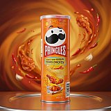 Korean Pringles Exotic Flavor Variety Pack 4 Cans, Rotating Flavors Weekly, May Include Hot Tteokbokki, Korean Fried Chicken, Sweet Onion & Butter Caramel View 2