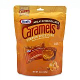 Kraft Caramels Fall Candy 2 Pack Variety | Pretzel Bark Candy Corn Crunch & Pumpkin Spice Caramel Cups | 4.2 oz Bags View 4