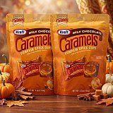 Kraft Caramels Fall Candy 2 Pack Variety | Pretzel Bark Candy Corn Crunch & Pumpkin Spice Caramel Cups | 4.2 oz Bags View 7