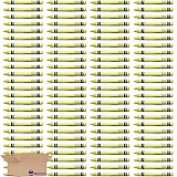 Laser Lemon (Highlighter Yellow) Crayon Bulk Value Pack 100 Count View 2