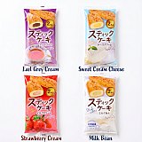 Lima Stick Cakes Japanese Variety Pack, 4 Flavors, Soft & Fluffy Sponge Cakes, 8 Cakes Total View 5