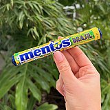 LIMITED EDITION Mentos Brasil Green Apple & Lemon, 16 Count Box, Imported from Brazil View 3