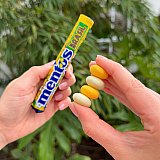 LIMITED EDITION Mentos Brasil Green Apple & Lemon, 16 Count Box, Imported from Brazil View 4