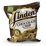 Linden's Chocolate Chip Cookies, 3 Cookies Per Bag | 12 Pack