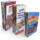 Little Debbie Mega Sized Cakes Combo Packs | Cosmic Chocolate Brownies/Double Decker Fudge Rounds/Double Decker Oatmeal Rounds | 18 Total