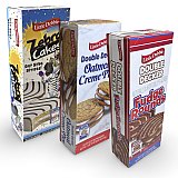 Little Debbie Mega Sized Cakes Combo Packs | Includes: Oatmeal Double Decker Rounds / Fudge Double Decker Rounds / Zebra Black & White Cakes | 18 Total