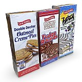 Little Debbie Mega Sized Cakes Combo Packs | Includes: Oatmeal Double Decker Rounds / Fudge Double Decker Rounds / Zebra Black & White Cakes | 18 Total View 2