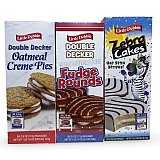 Little Debbie Mega Sized Cakes Combo Packs | Includes: Oatmeal Double Decker Rounds / Fudge Double Decker Rounds / Zebra Black & White Cakes | 18 Total View 4