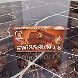 Little Debbie Mocha Swiss Rolls 2 Pack, 12 Rolls Per Box Chocolate Cake with Mocha Creme Filling View 4