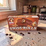 Little Debbie Mocha Swiss Rolls 2 Pack, 12 Rolls Per Box Chocolate Cake with Mocha Creme Filling View 5