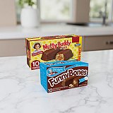 Little Debbie Nutty Buddy Cake vs. Drake's Funny Bones Combo Pack, Cream Filled Snack Cakes, 1 Each View 6