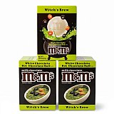 M&M's Witch's Brew, Turns Green! White Chocolate Hot Chocolate Bombs, 3 Pack, Halloween Cocoa Bombs with M&M's View 1