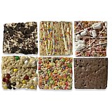 Marshmallow Crispy Treat Bars, Birthday Cake | 6 Pack