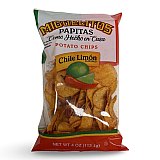 Miguelitos Papitas Potato Chips – Chile Limon & Fuego, 4 Bags | Choose Flavor or 2 & 2 Variety Pack View 2