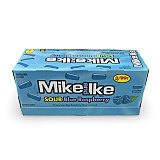 Mike & Ike Chewy Candy – 24 Count Theater Box, Sour Blue Raspberry