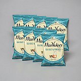 Miss Vickie's Kettle Cooked Potato Chips Sea Salt & Vinegar, 8 Single Serve Bags View 3