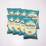 Miss Vickie's Kettle Cooked Potato Chips Sea Salt & Vinegar, 8 Single Serve Bags View 4
