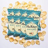 Miss Vickie's Kettle Cooked Potato Chips Sea Salt & Vinegar, 8 Single Serve Bags View 6