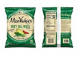 Miss Vickie's Spicy Dill Pickle Kettle Cooked Potato Chips, 12 Pack View 2
