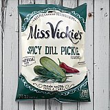Miss Vickie's Spicy Dill Pickle Kettle Cooked Potato Chips, 12 Pack View 5