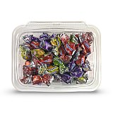 Mixed Fruit Filled Nostalgic Grandma Candy | Classic Apple, Pineapple, Grape and Strawberry Fruity Liquid Center Treats | 2 Bulk 8 Oz Tubs (1 Lb Total) View 3
