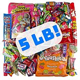 Mixed Wrapped Branded Candy 5 lb Ultimate Variety Mix, Sweet, Sour & Full Size Assortment View 7