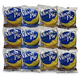 Moon Pie Double Decker Snack Cakes, Since 1917, Includes Chocolate, Banana, Salted Caramel and Blueberry Variety View 1
