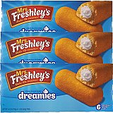 Mrs. Freshley's Cream Filled Dreamies Snack Cakes | Pack of 3 (18 Total Dreamies) View 4