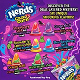 NERDS Candy Corn, 8 oz Bag, 6 Dual-Flavored Fruity Combinations, Crunchy Candy Shell with Soft & Chewy Center, Halloween Candy View 4