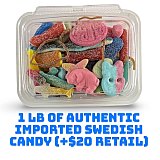 Nerds Cluster Candy Making Kit, 1 lb Imported Swedish Gummy Mix + 1 lb Nerds or Baby Nerds + Sour Ooze View 2