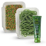 Nerds Cluster Candy Making Kit, 1 Tub (8oz) Green Apple Candy Laces + Baby Nerds + Watermelon Sour Ooze