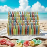 Nik-L-Nip Nostalgic Wax Candy Bottles, Bulk 2 lb. Bag (~105 qty) View 5