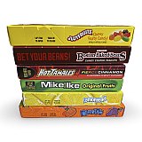 Nostalgic Candy Large Movie Theater Size Boxes Variety, Boston Baked Beans, Jujyfruit, Mike & Ike, Runts, Lemonhead and Hot Tamales View 2