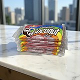 Nostalgic Candy Rainbow Chewy Coconut Bars, 1.65 Oz, Pack of 6 View 4
