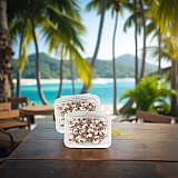 Nostalgic Coconut Drops Hard Candy – Creamy Coconut-Filled Classic Candy, 1 lb Bulk Bag View 3