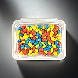 Nostalgic Cotton Candy Bite Size Candies Nuggets: Blue Raspberry, Cherry, & Lemon | 1 lb. View 4