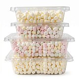 Nostalgic Meltaway Mint Candies, Choose Pastel Mint or Creamy Butter Mint | 8 oz or 2 lb Tub View 1