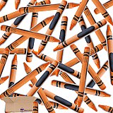 Orange Crayon Bulk Value Pack   | 100 Count View 4